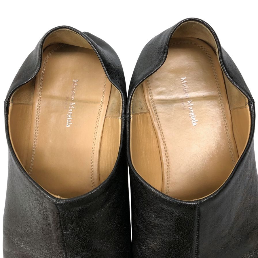 【Maison Margiela】メゾン マルジェラ  ビジネスシューズ  ブラック サイズ 40 ラスト