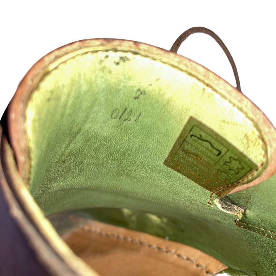 【BERLUTI】ベルルッティ レザーシューズ スクエアトゥ メンズ サイズ6相当 ブラウン系