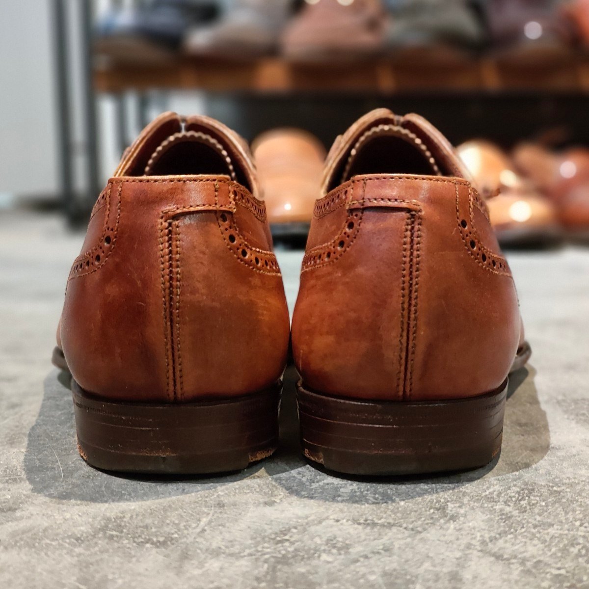 CROCKETT&JONES】クロケット＆ジョーンズ アルビオン セミブローグ