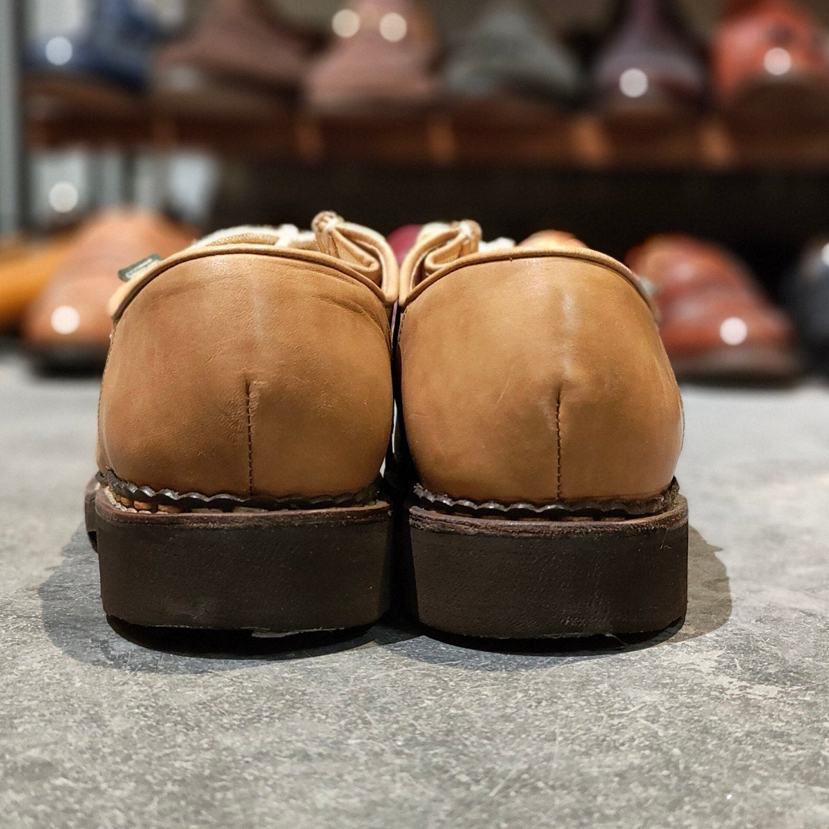 希少 美品【Paraboot】パラブーツ ミカエル カスタムグレード