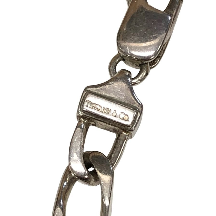 【TIFFANY&CO.】ティファニー ブレスレット ヴィンテージ フィガロチェーン SV925×K18 コンビ メンズ