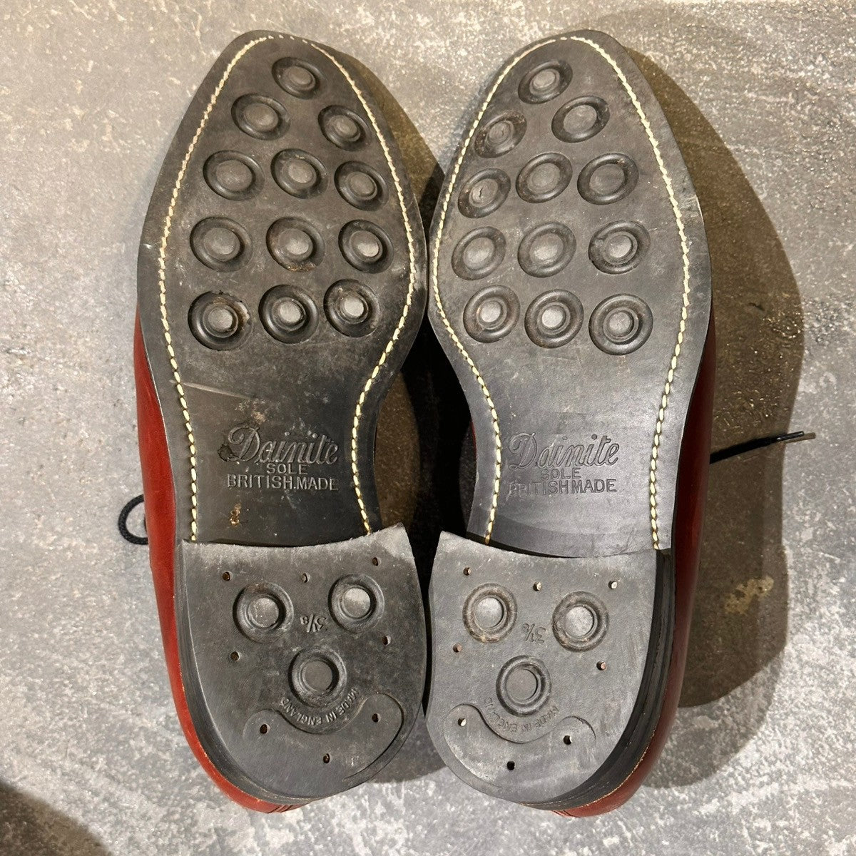 【JOHN LOBB】ジョンロブ ドレイク プレーントゥ ダービー Sスタンプ カーフ バーガンディ サイズUK6.5E 8695ラスト