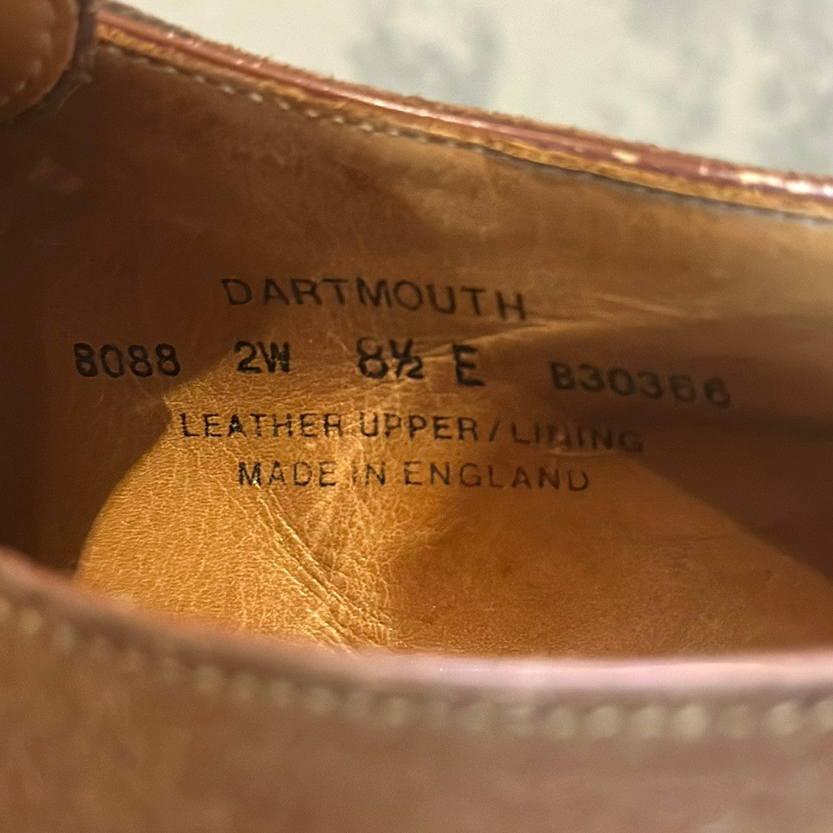 希少 6E クロケット&ジョーンズ Paul Smith 別注 希少 6E クロケット&ジョーンズ Paul Smith 別注