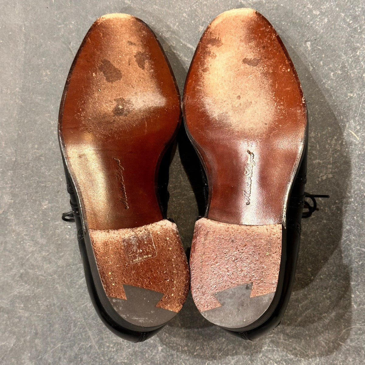 【Lloyd Footwear】ロイドフットウェア スペンサー マスターロイド ウイングチップ カーフ ブラック サイズUK5E