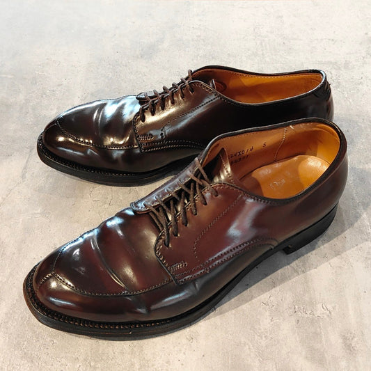 【ALDEN】オールデン 54321 Vチップ コードバン ダークバーガンディ US6.5D モディファイドラスト 参考定価￥234,300-