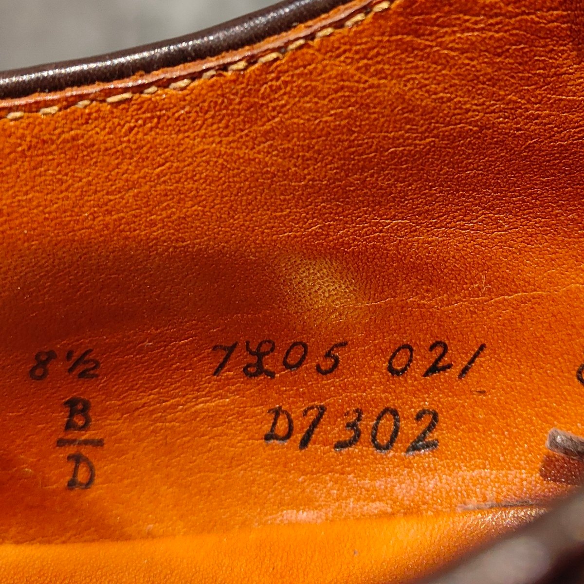 希少 極美品【ALDEN】オールデン ブローグ別注  D7302 セミブローグ コードバン ダークバーガンディ サイズ US8.5D ハンプトンラスト