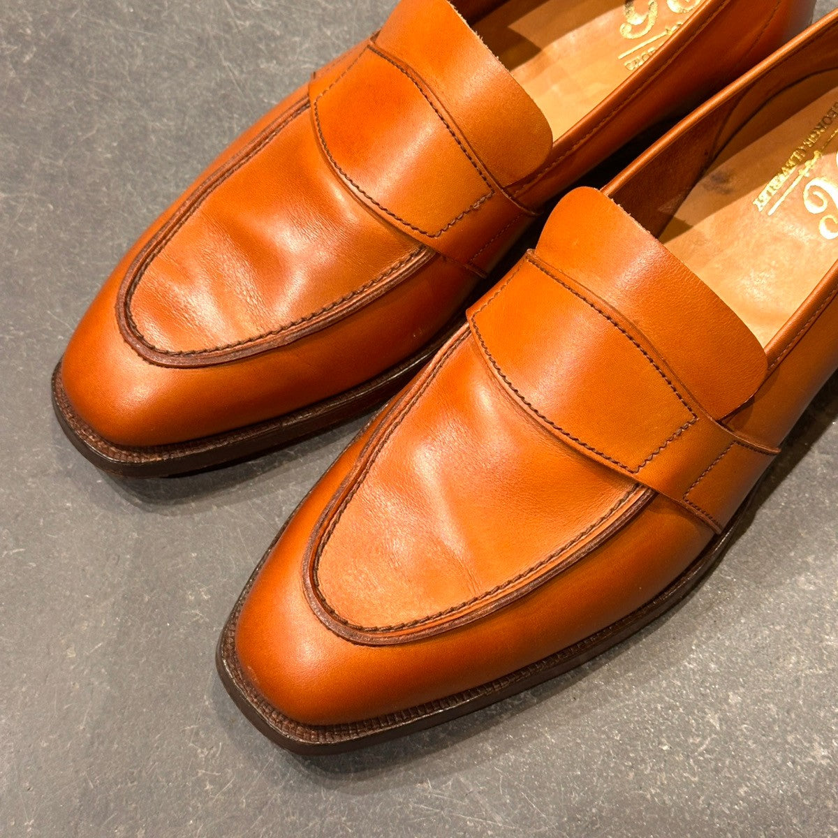 GEORGE CLEVERLEY】ジョージクレバリー 48522 ローファー カーフ