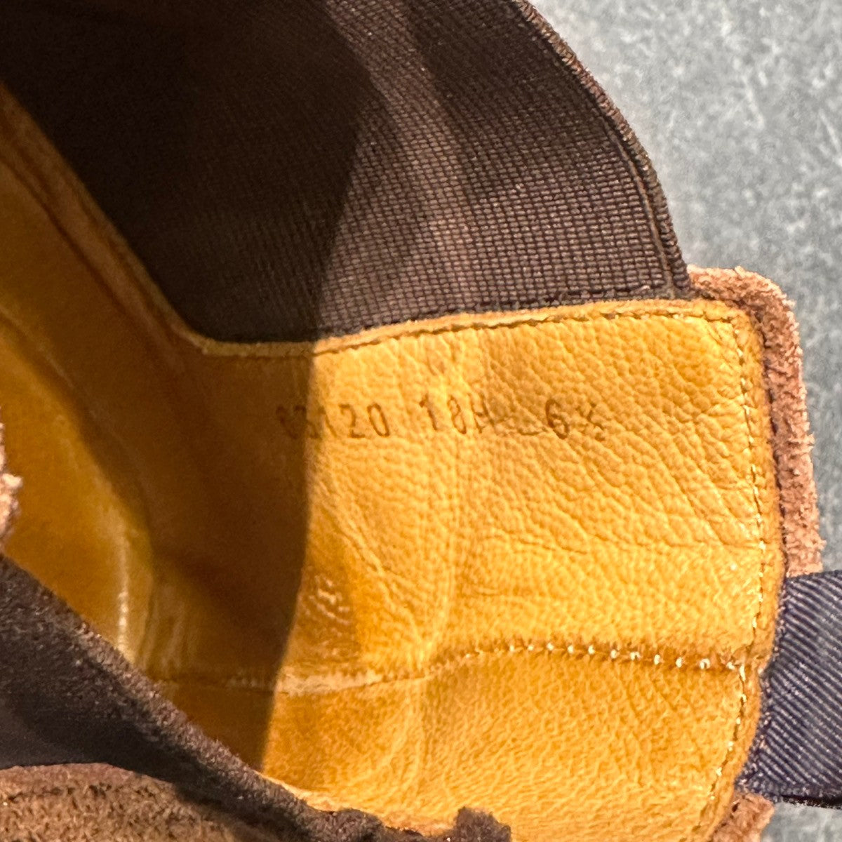【PARABOOT】パラブーツ シャンフォート サイドゴアブーツ スエード ブラウン サイズUK6.5