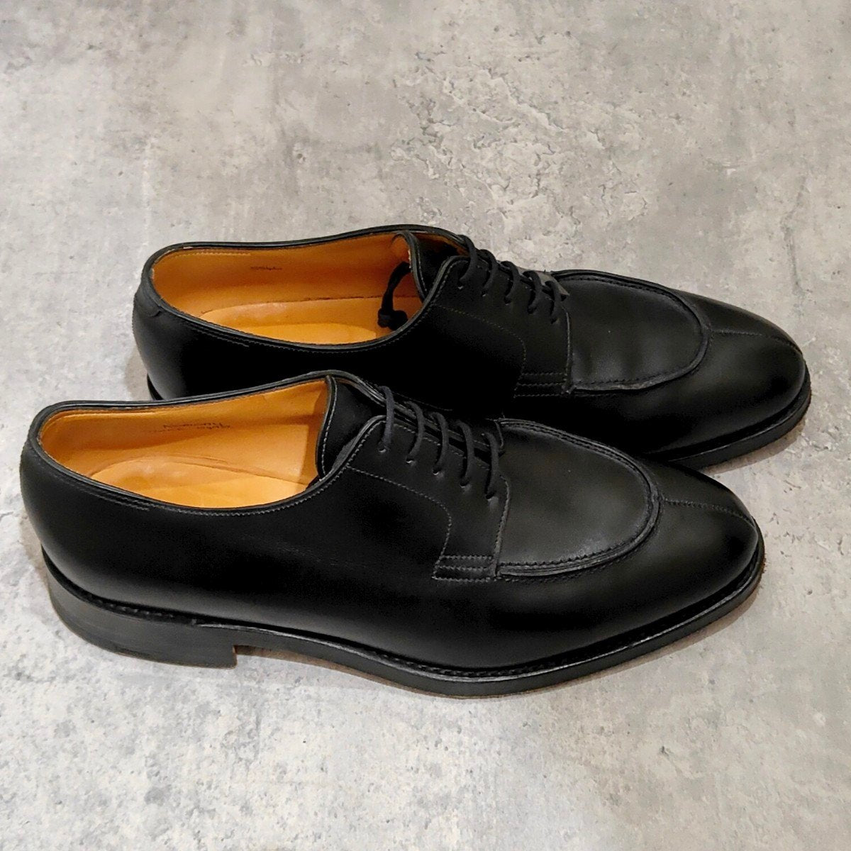 【JOHNLOBB】ジョンロブ ノルウェイ Uチップ カーフ ブラック サイズUK7.5EE 5495ラスト
