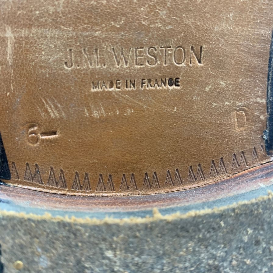 【J.M.WESTON】ジェイエムウエストン レザーシューズ サイドゴアブーツ チェルシーブーツ 705 バーガンディ サイズUK6.5
