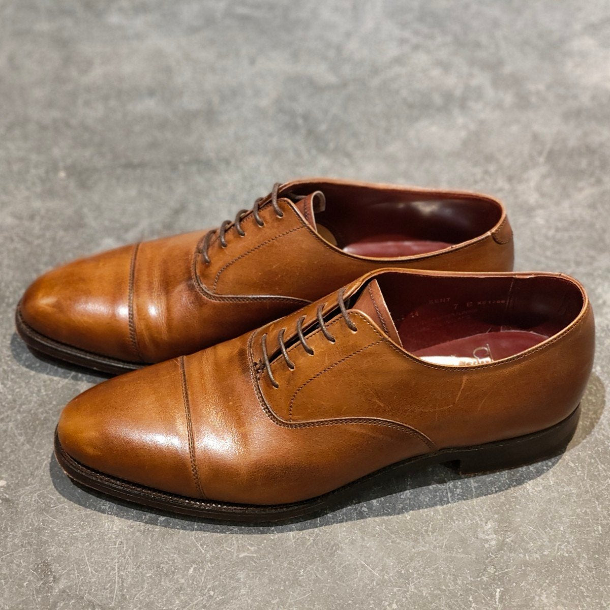 CROCKETT&JONES】クロケット＆ジョーンズ ケント ストレートチップ
