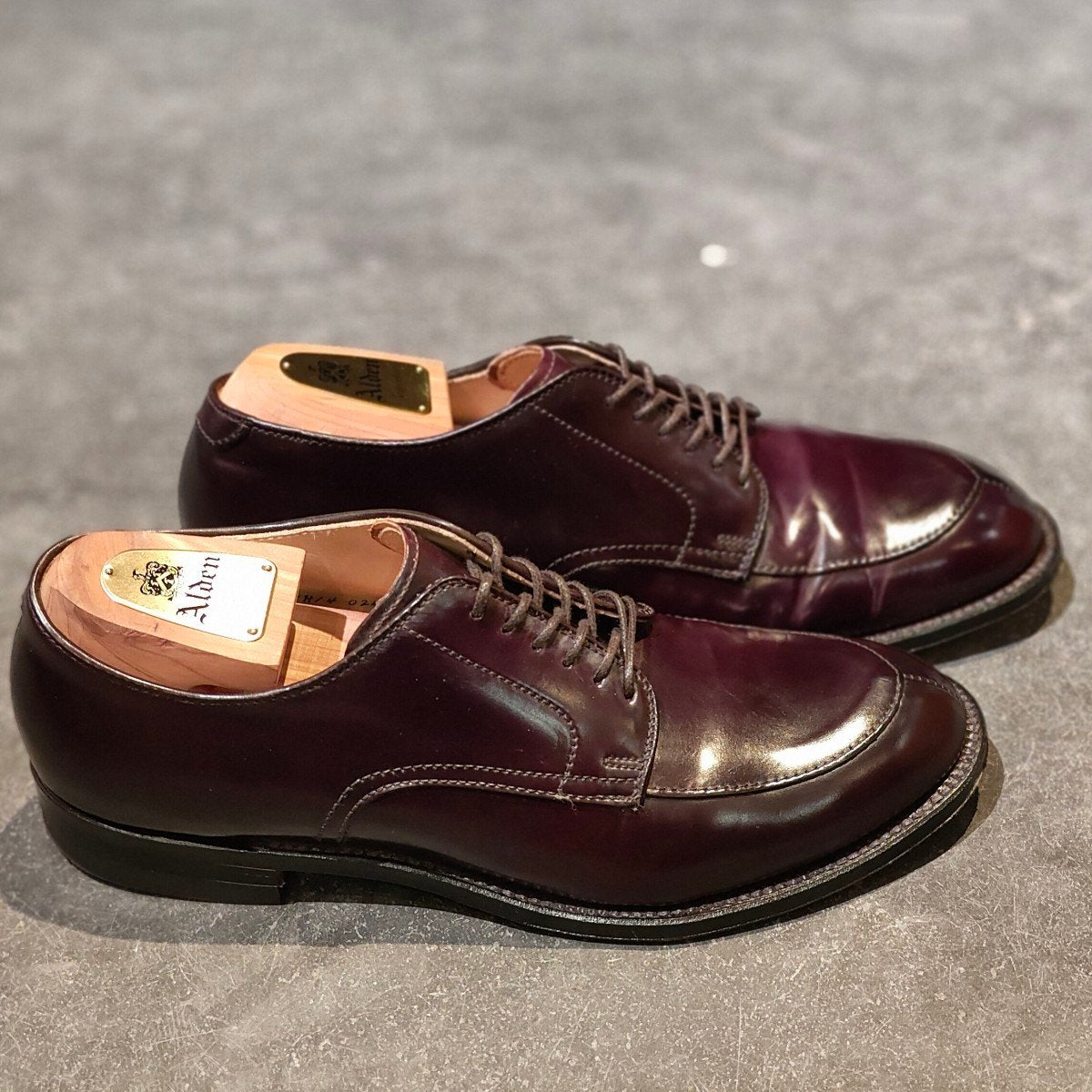 使用数回【ALDEN】オールデン 54321 Vチップ コードバン ダーク