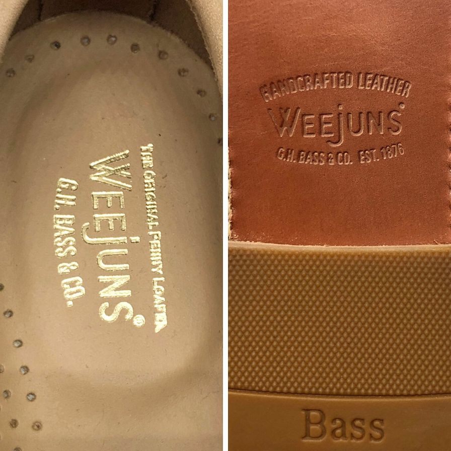 【G.H.Bass&Co.】ジーエイチバス  ローファー スエード ブラック（黒） サイズ 8 ラスト