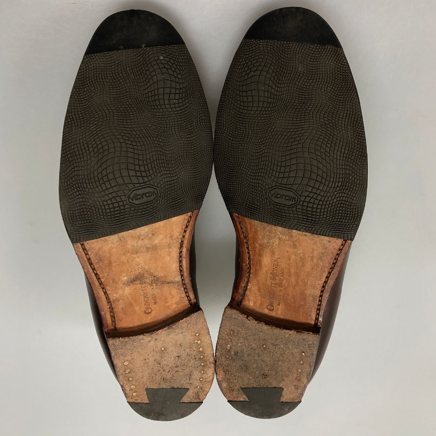 【Crockett&Jones】クロケットアンドジョーンズ  ローファー カーフ ブラウン（茶系） サイズ 6.5 ラスト