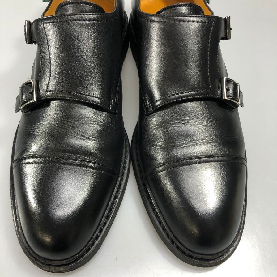 【PARABOOT】パラブーツ POE ダブルモンク ブラック サイズUK9