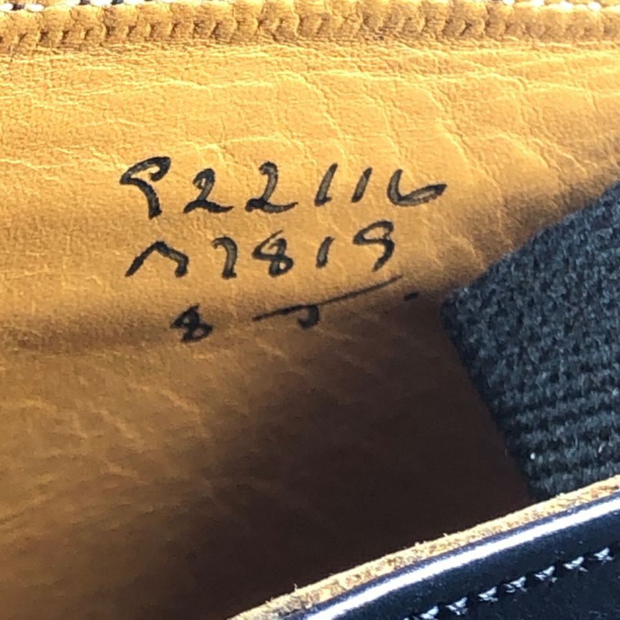 【Tricker’ｓ】トリッカーズ カントリーブーツ モールトン グレインレザー ウイングチップ 922116 M7819 ネイビー UK8