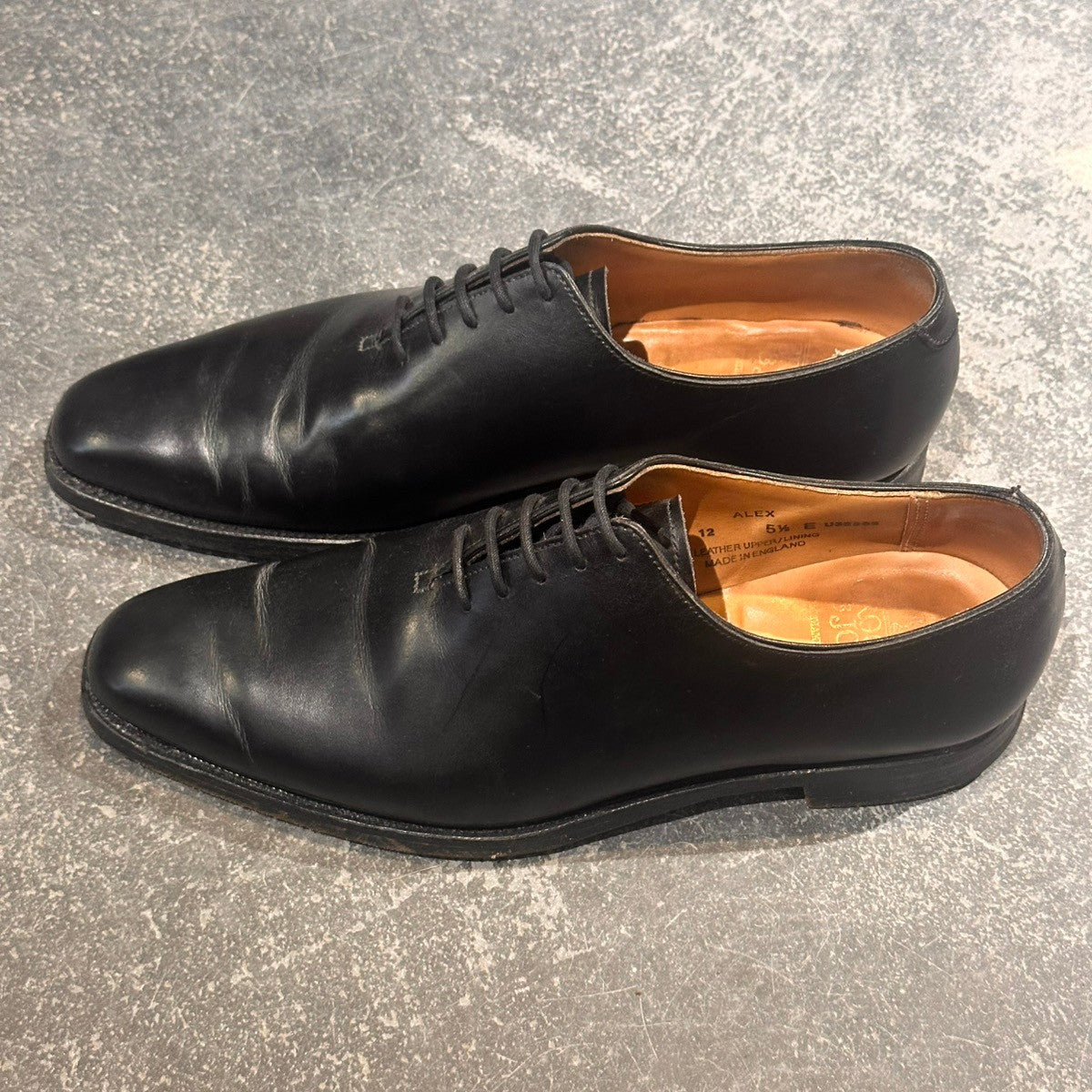 CROCKETT&JONES】クロケット&ジョーンズ アレックス ホールカット