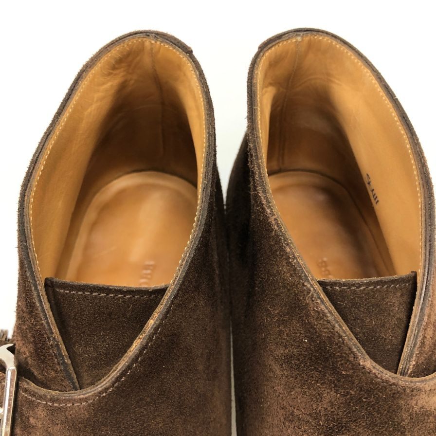 【JOHN LOBB】ジョンロブ 1306 ブーツ スエード ブラウン（茶系） サイズ 5E ラスト