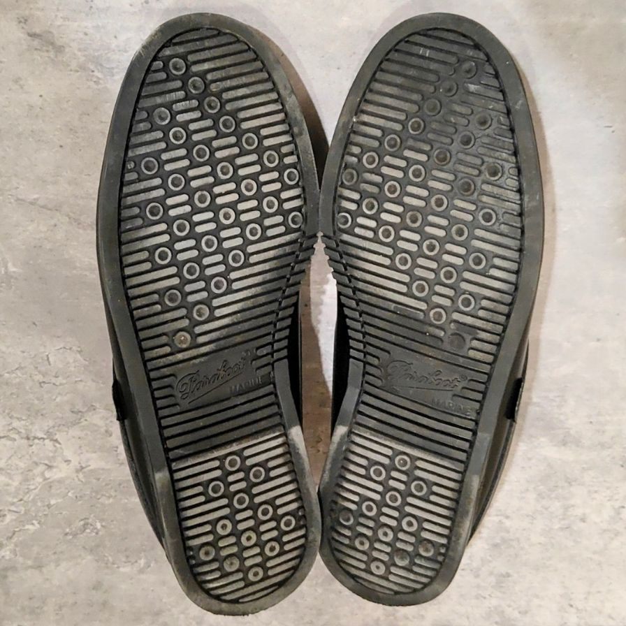 【Paraboot】パラブーツ バハマMORS ホースビット スリッポン カーフ ブラック サイズUK7