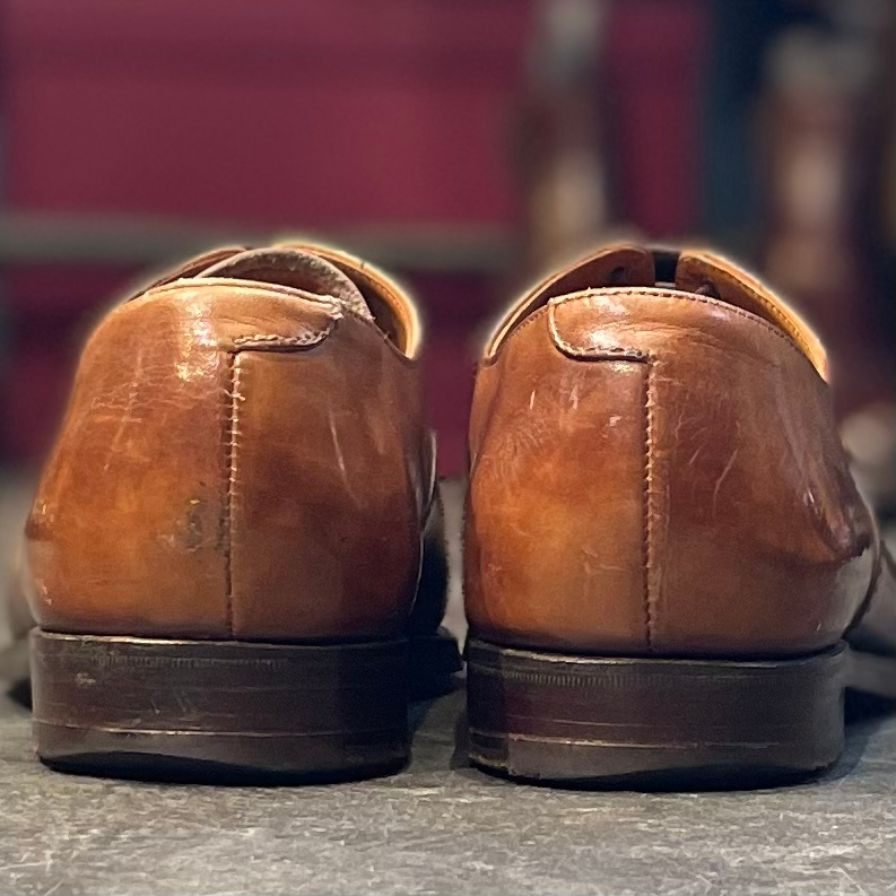 【CROCKETT&JONES】クロケット&ジョーンズ  プレーントゥ ダルトン ブラウン サイズ UK7E