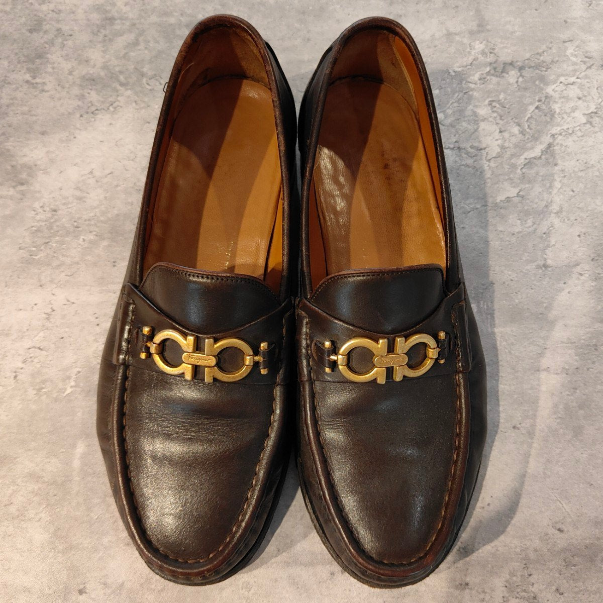 Salvatore Ferragamo】サルバトーレ フェラガモ ビットローファー