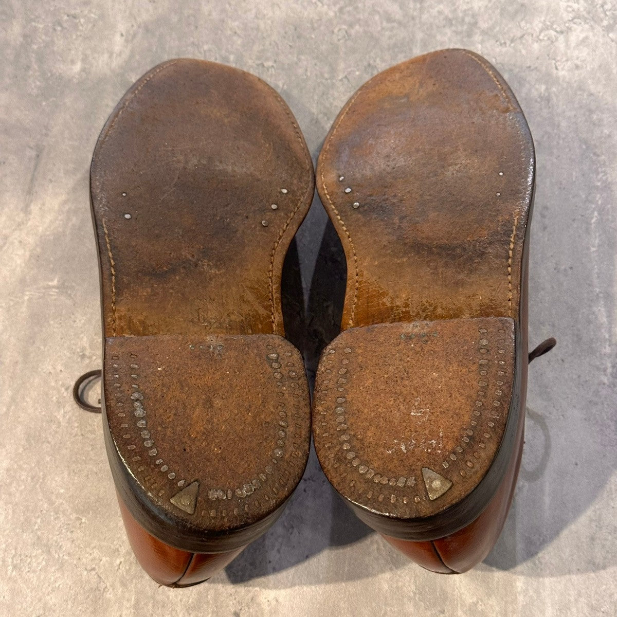 【FLORSHEIM】フローシャイム 656648 プレーントゥ グレインレザー ブラウン サイズUS10.5B