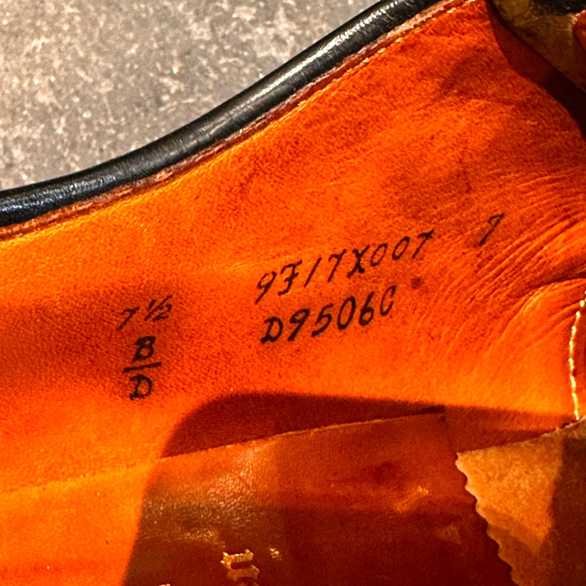 【ALDEN】オールデン D9506 BROGUE別注 マサムネブルーチャー コードバン フルブローグ ブラック サイズUS7.5D トレモントラスト