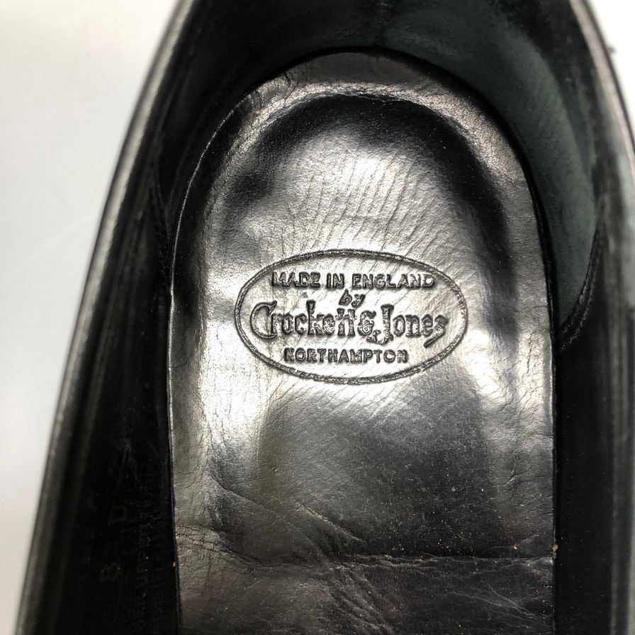 【Crockett&Jones】クロケット＆ジョーンズ  ローファー  ブラック（黒） サイズ UK8D ラスト