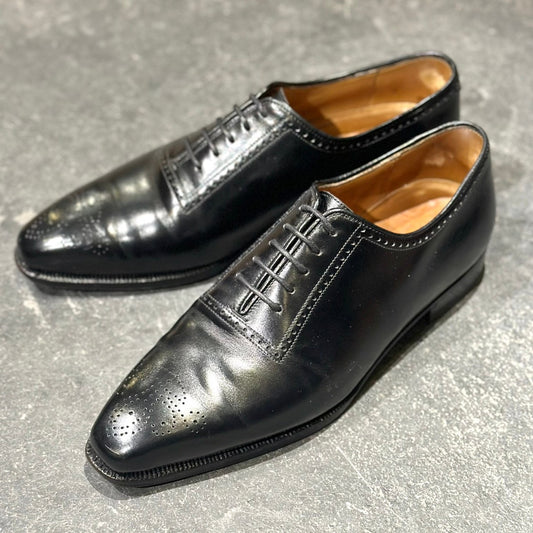 極美品【AUBERCY】オーベルシー 772 アデレード カーフ ブラック サイズUK5.5