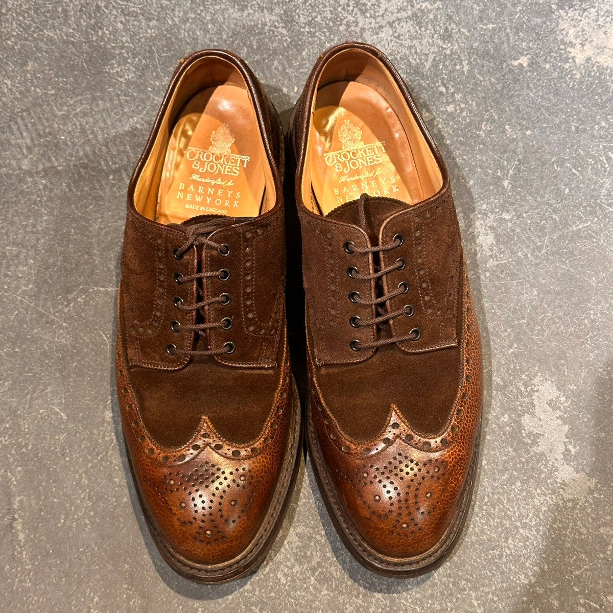 CROCKETT&JONES】クロケット&ジョーンズ カーディガン4 ウイングチップ