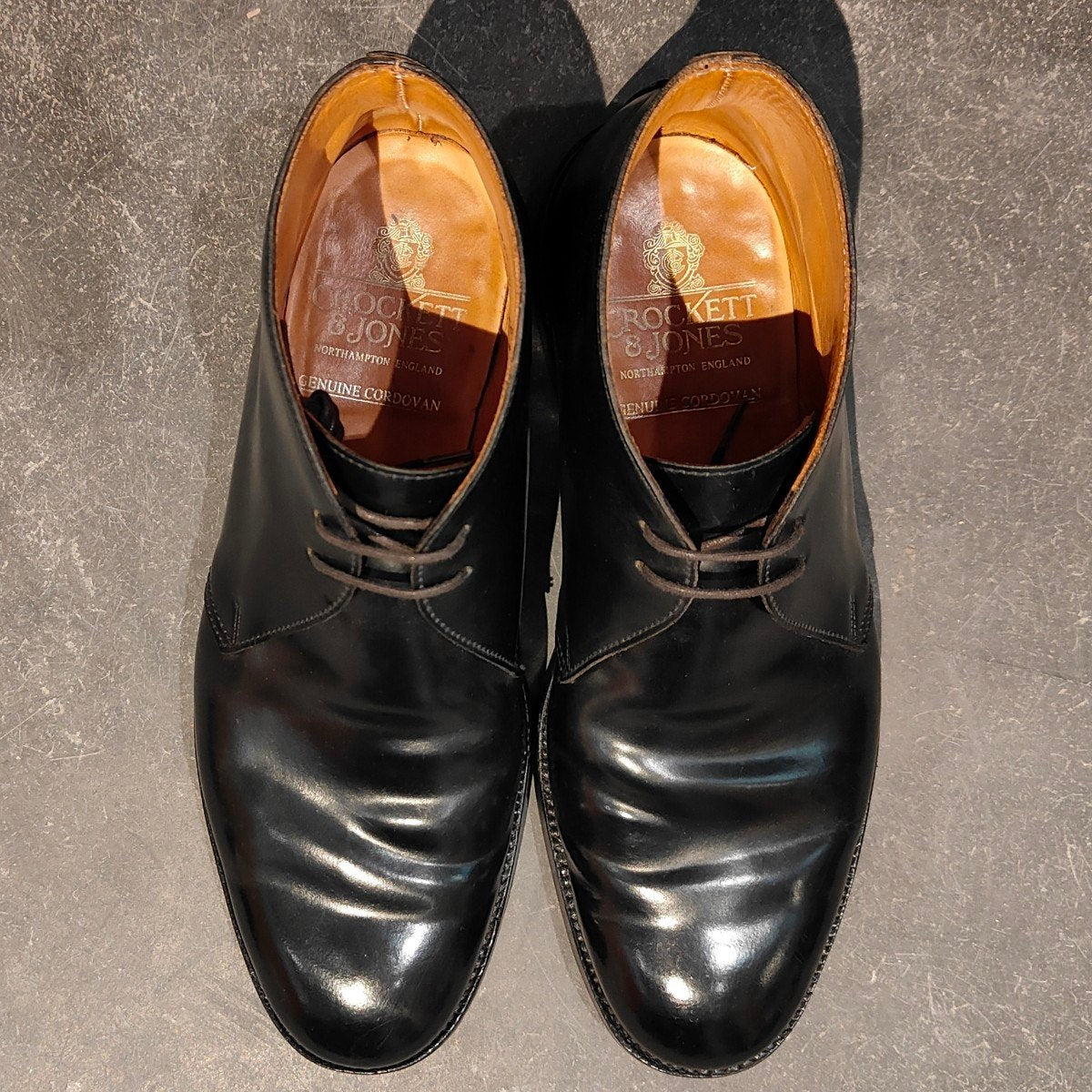 【希少】コードバン　CROCKETT&JONES グラスミア　UK7 希少 極美品【CROCKETT&JONES】クロケット&ジョーンズ チャートシー