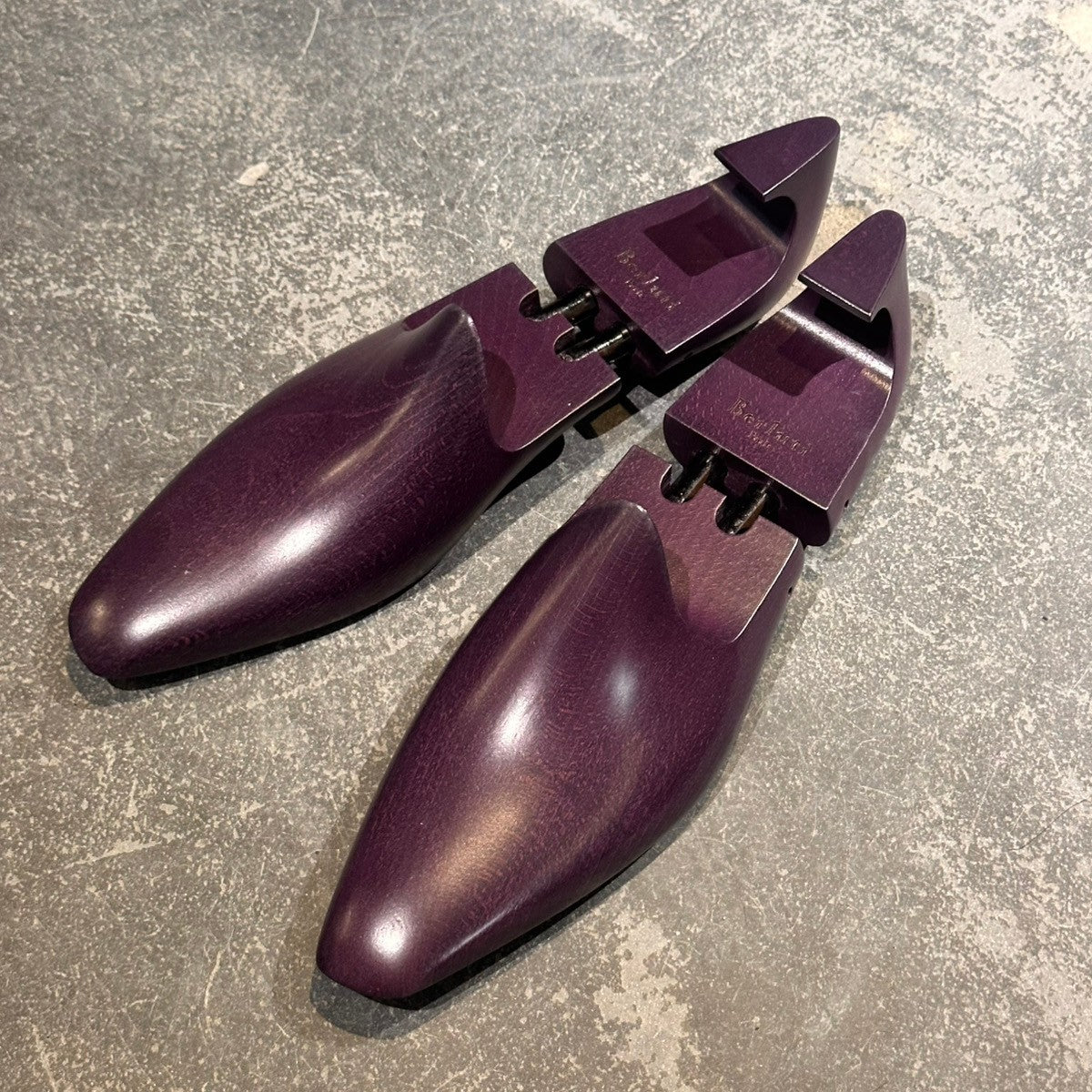 試着程度極美品【BERLUTI】ベルルッティ ホールカット アレッサンドロ グレーパティーヌ カーフ グレー サイズUK9.5