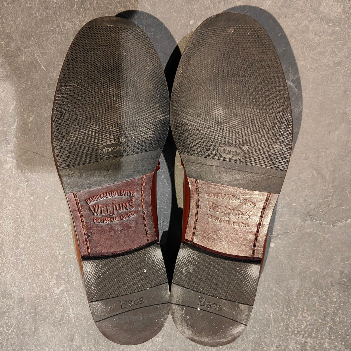 美品【G.H.Bass&Co.】ジーエイチバス ローファー ラーソン ブラウン サイズUS6.5