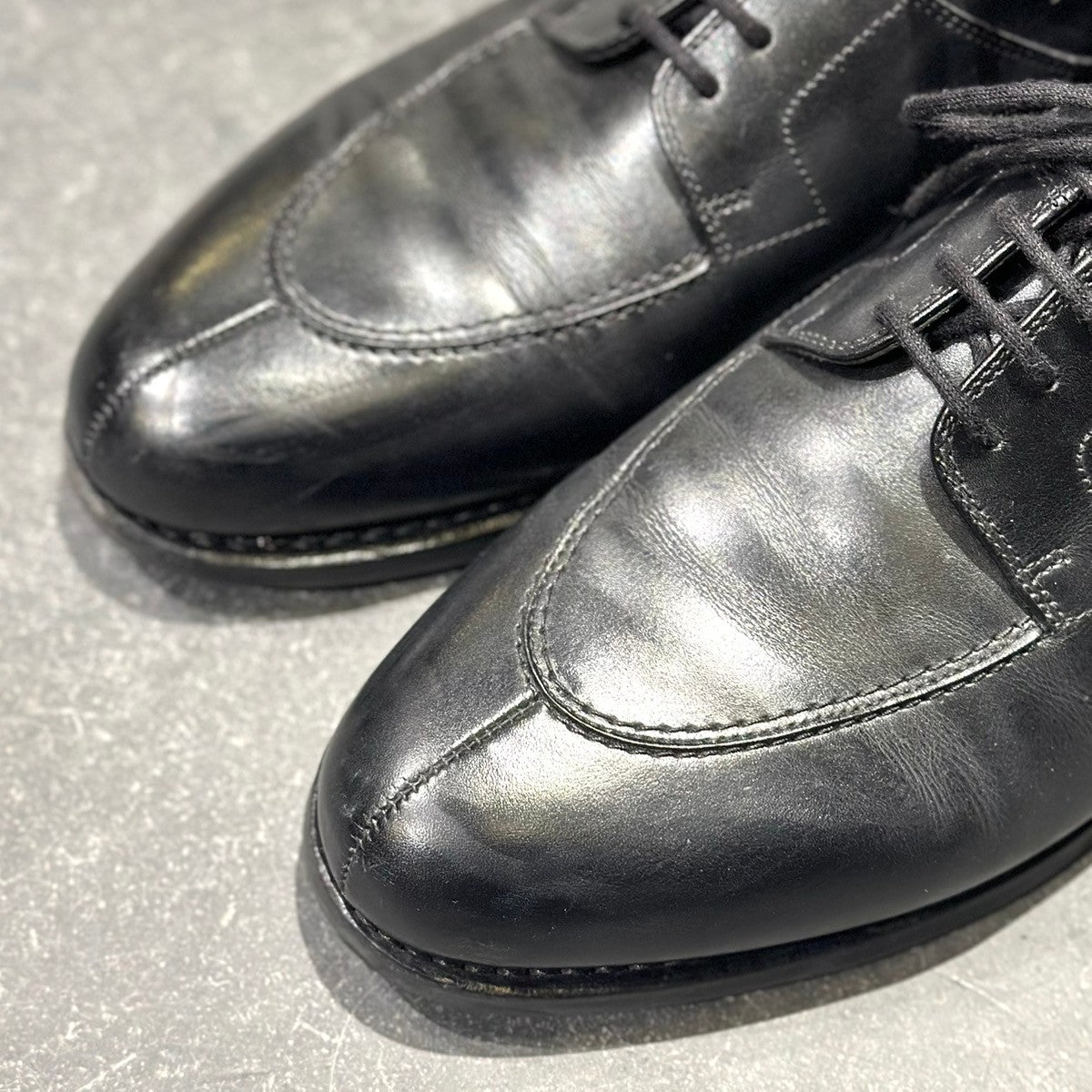 希少【PARABOOT】パラブーツ アヴィニョン グッドイヤーモデル カーフ ブラック サイズ UK10