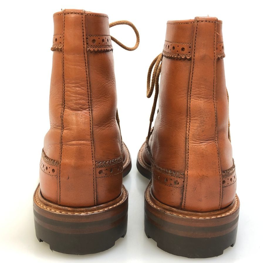 【Tricker`s】トリッカーズ 7309 モールトン ブーツ レザー ブラウン（茶系） サイズ 6.5 ラスト