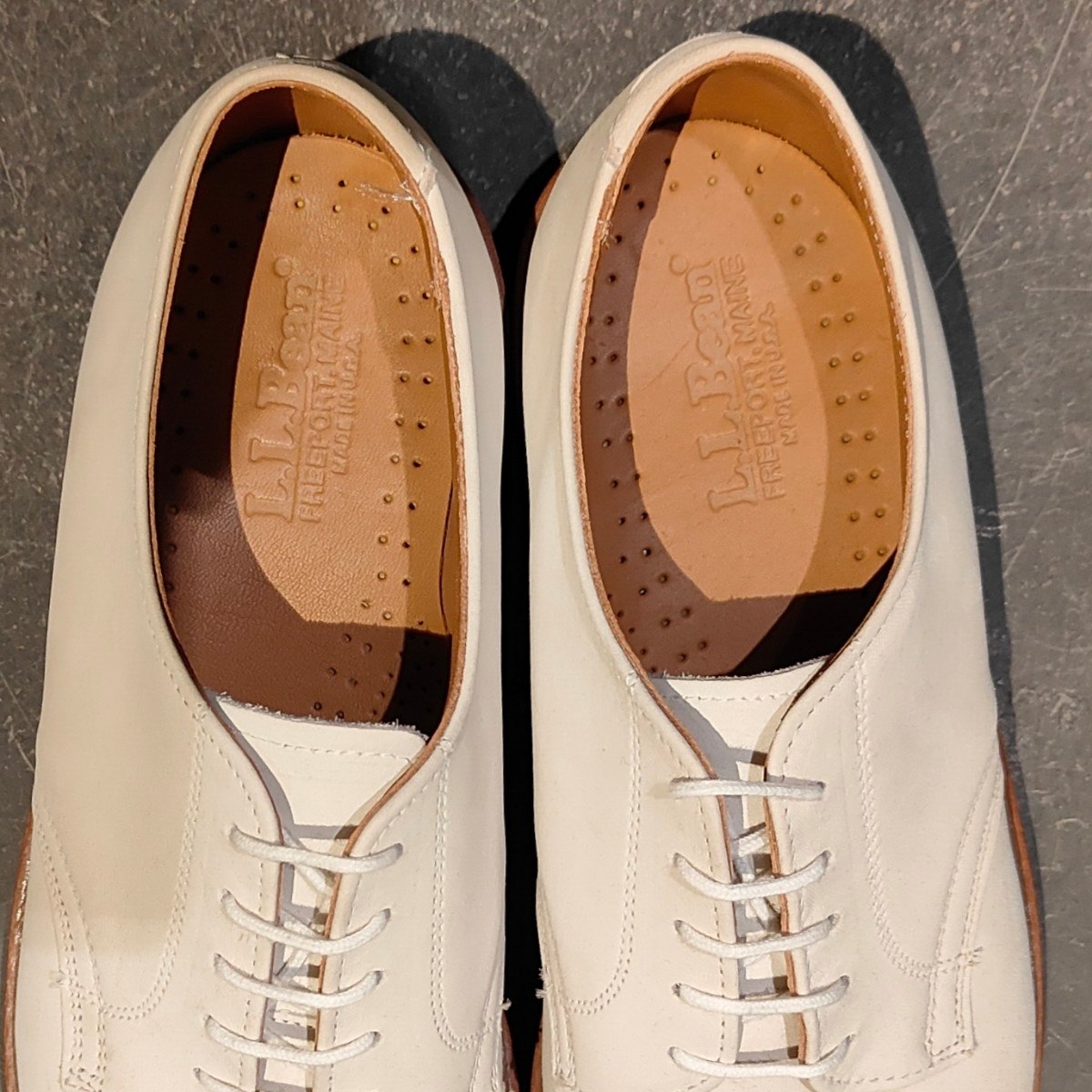 【L.L.Bean】エルエルビーン 3295 サービスシューズ ホワイトバックス サイズUS7D