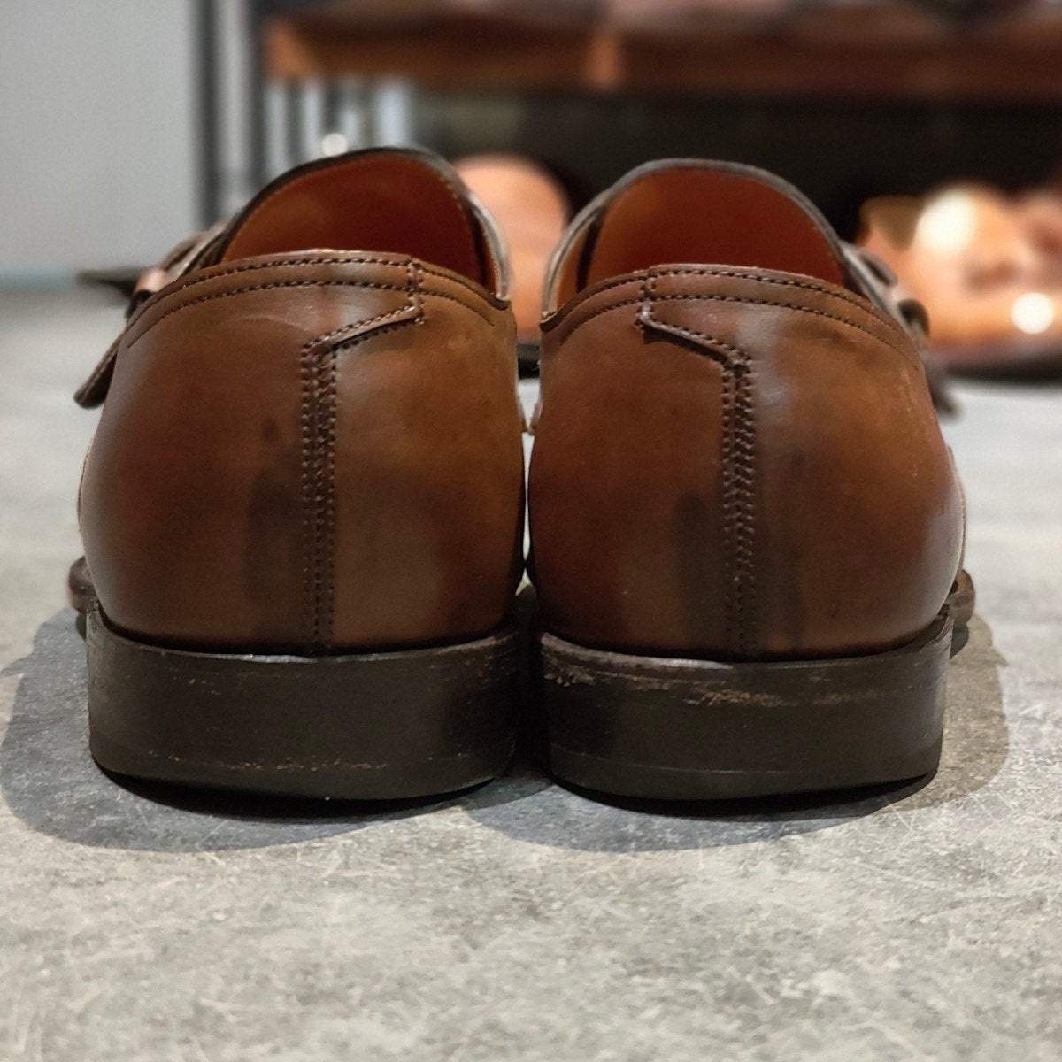 希少【HERMES】エルメス ジョンロブ製 ジャーヴィス JARVIS カーフ