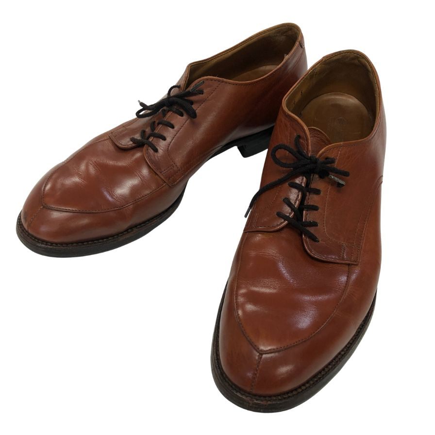 【ALDEN】オールデン Vチップ レザーシューズ 549 旧ロゴ メンズ サイズUS10C ブラウン