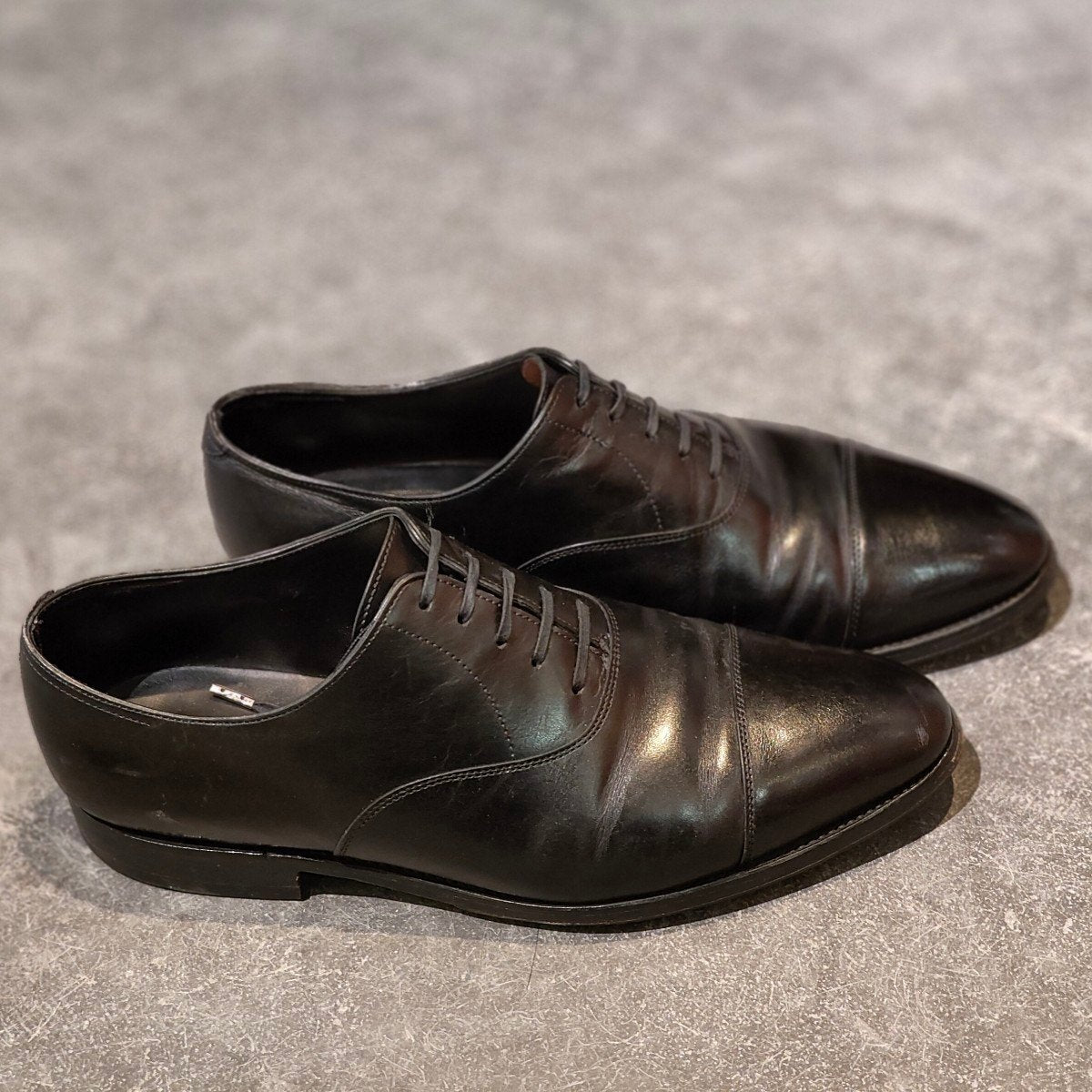 【JOHN LOBB】ジョンロブ シティ2 ストレートチップ カーフ ブラック サイズUK6EE 7000ラスト参考定価￥228,800-