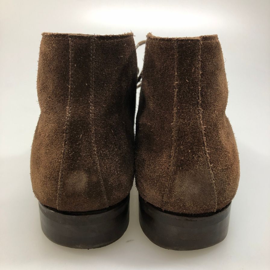 【Crockett & Jones】クロケット＆ジョーンズ  ブーツ スエード ブラウン（茶系） サイズ 6 ラスト