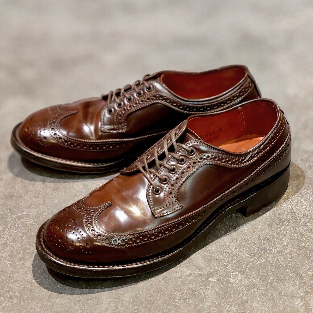 希少 美品 【ALDEN】オールデン×ラコタハウス N9502C LWB コードバン シガー サイズ US6.5D ミリタリーラスト