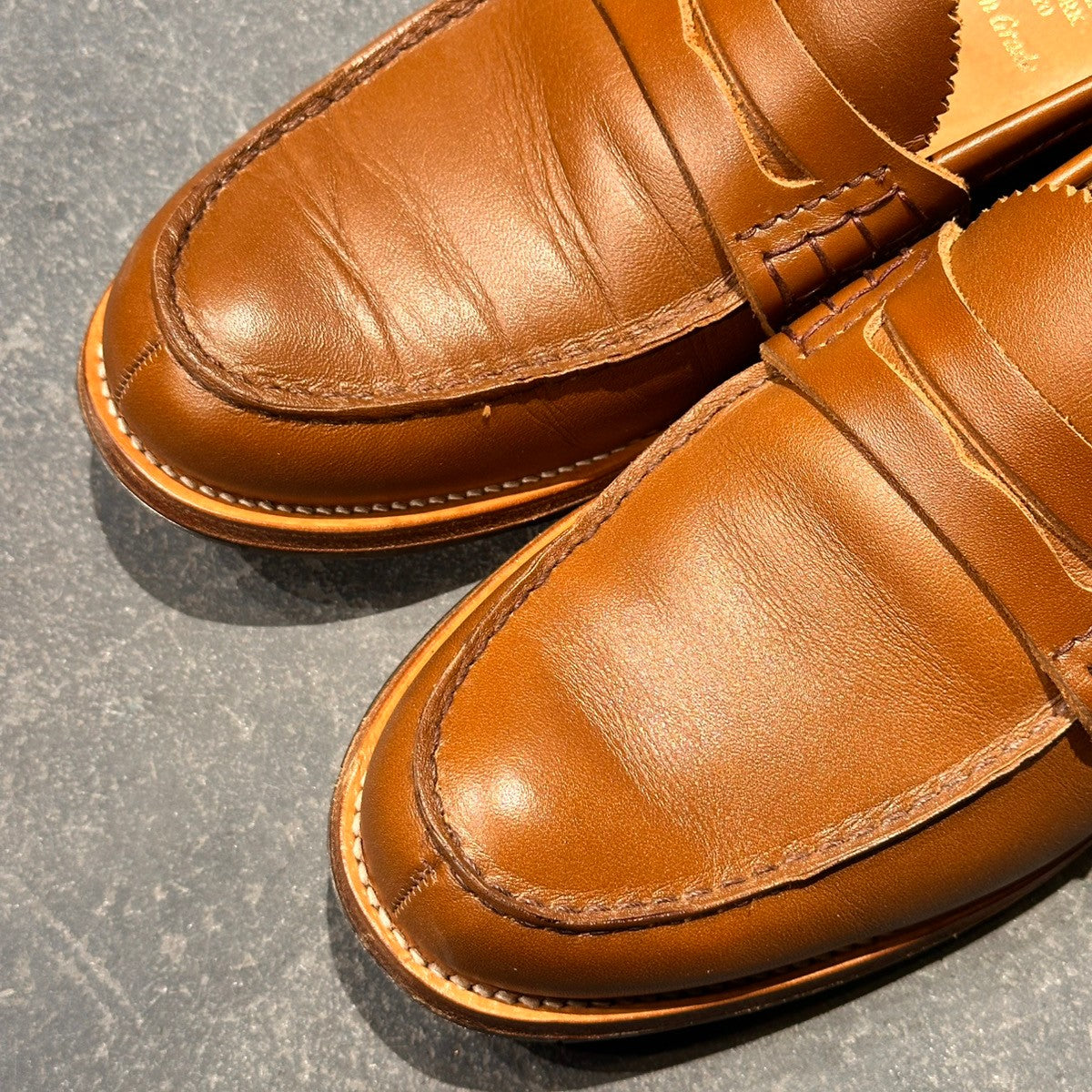 【Church's】チャーチ ペンブリー コインローファー アンラインド カーフ ブラウン サイズUK8.5 126ラスト