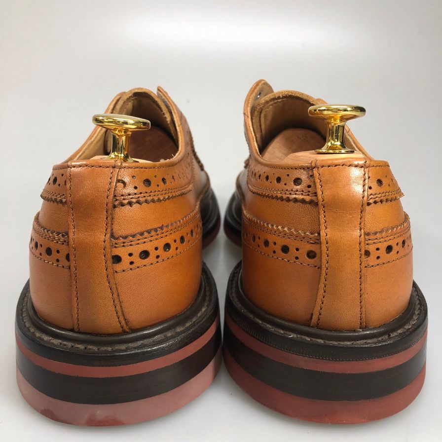 【オンライン限定】【Tricker`s】トリッカーズ レザーシューズ リチャード ウィングチップ ブラウン系 G5164 メンズ サイズ7.5 RICHARD