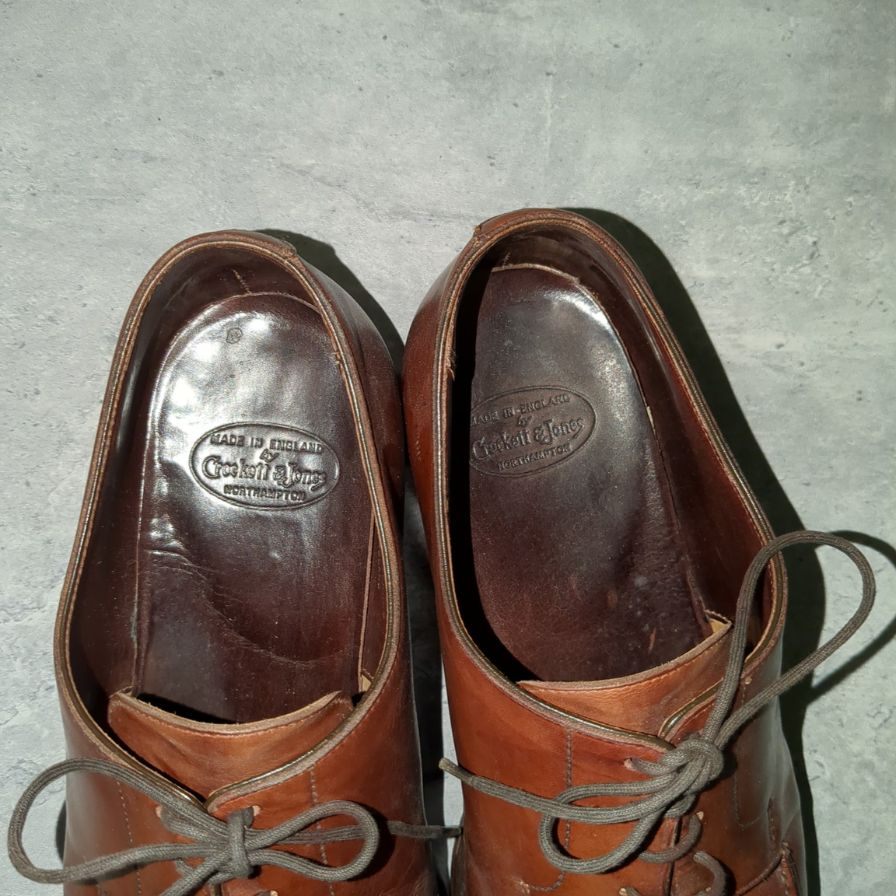 【CROCKETT&JONES】クロケット＆ジョーンズ ビチェスター Uチップ  カーフ ブラウン サイズUK7.5D