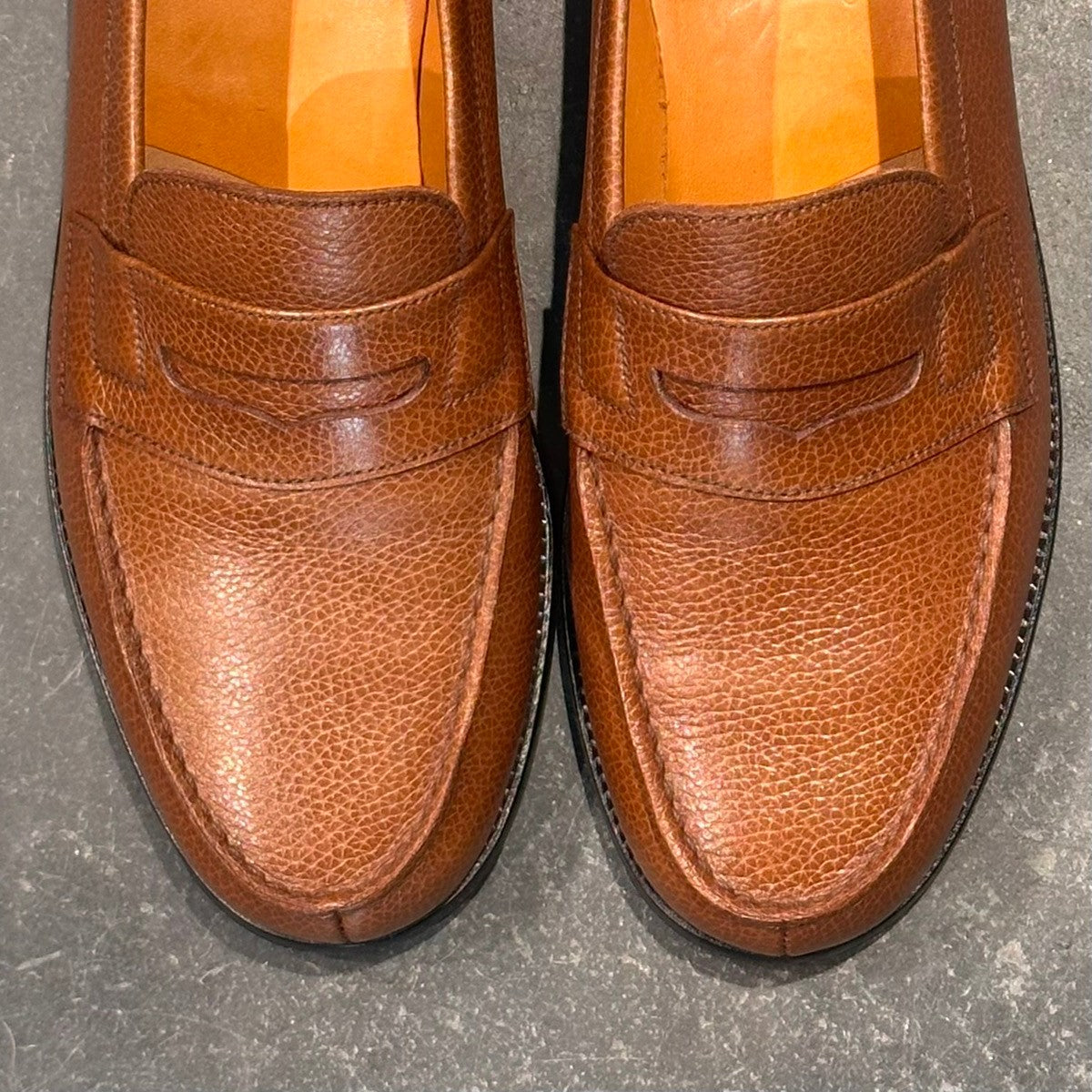 希少【J.M.WESTON】ジェイエムウエストン 180 シグニチャー ローファー チェルケス ブラウン UK5.5C 41ラスト