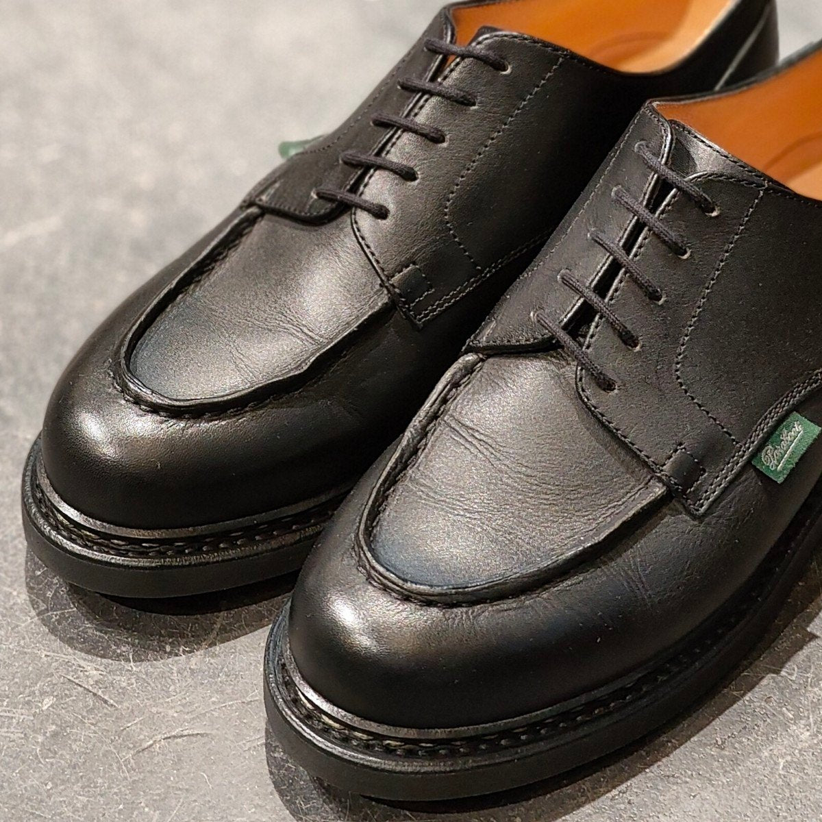 使用数回 【Paraboot】パラブーツ シャンボード Uチップ 使用数回 【Paraboot】パラブーツ シャンボード Uチップ