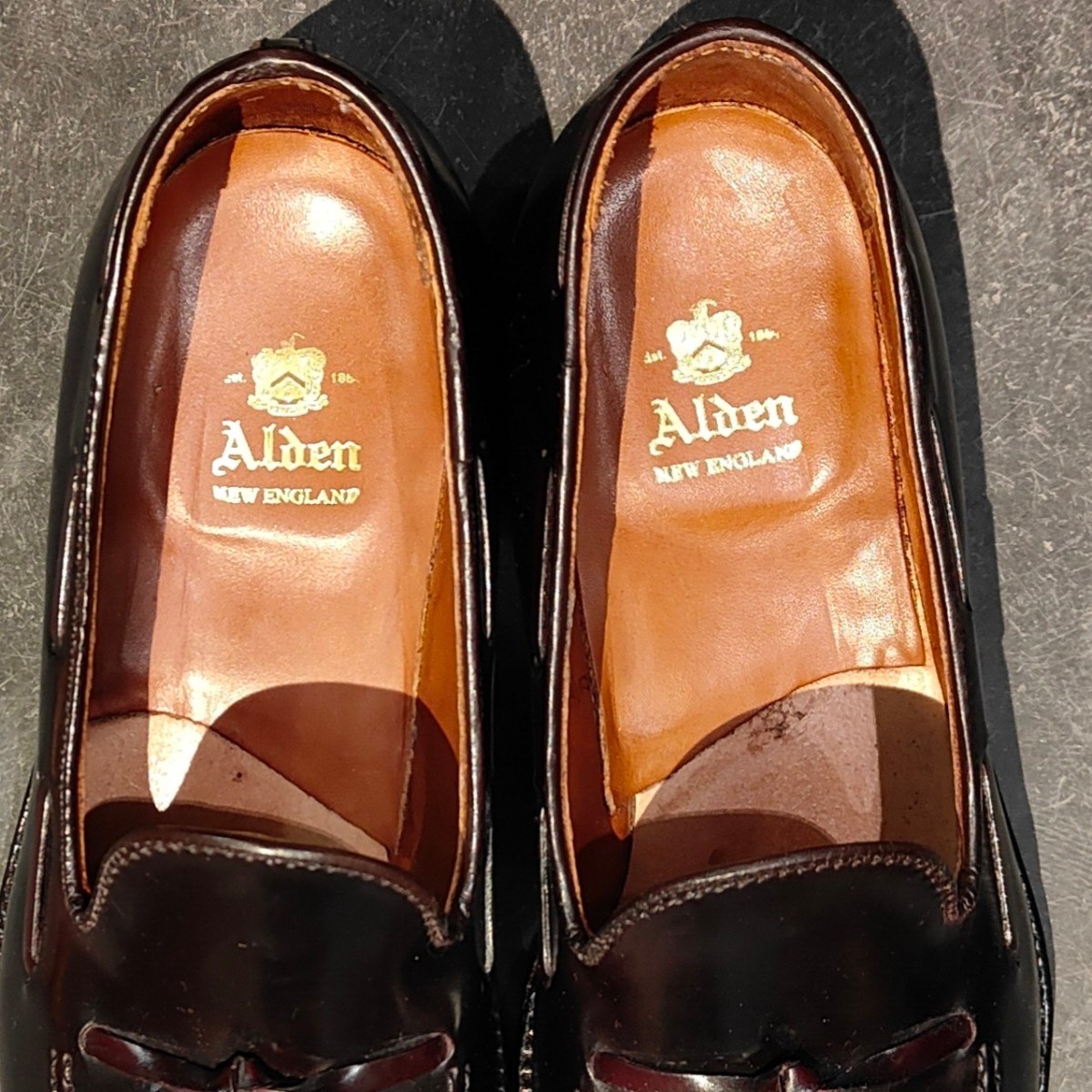 使用数回 【ALDEN】オールデン 563 タッセルローファー コードバン