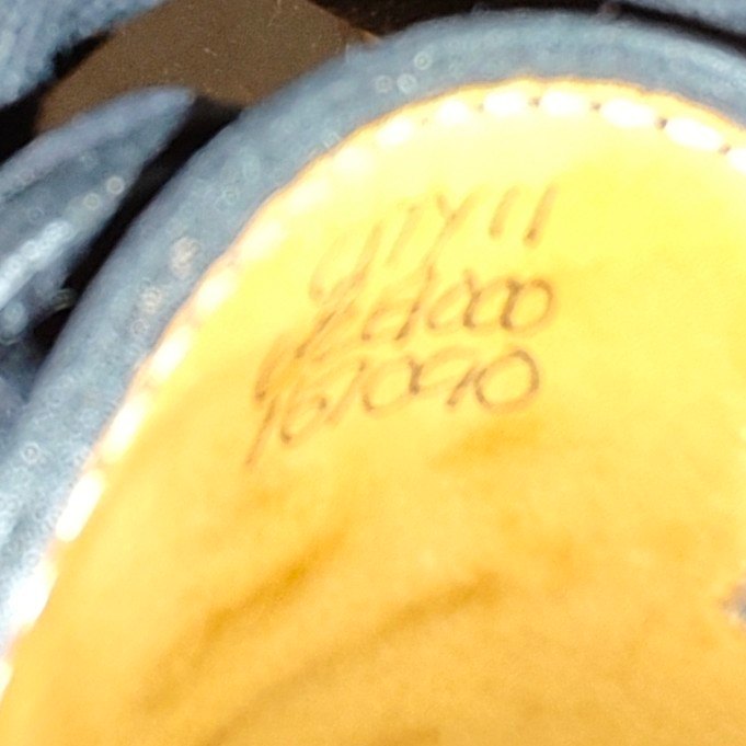 新品未使用【JOHN LOBB】ジョンロブ シティ2 ストレートチップ カーフ ブラック サイズUK6.5E 7000ラスト参考定価￥240,900-