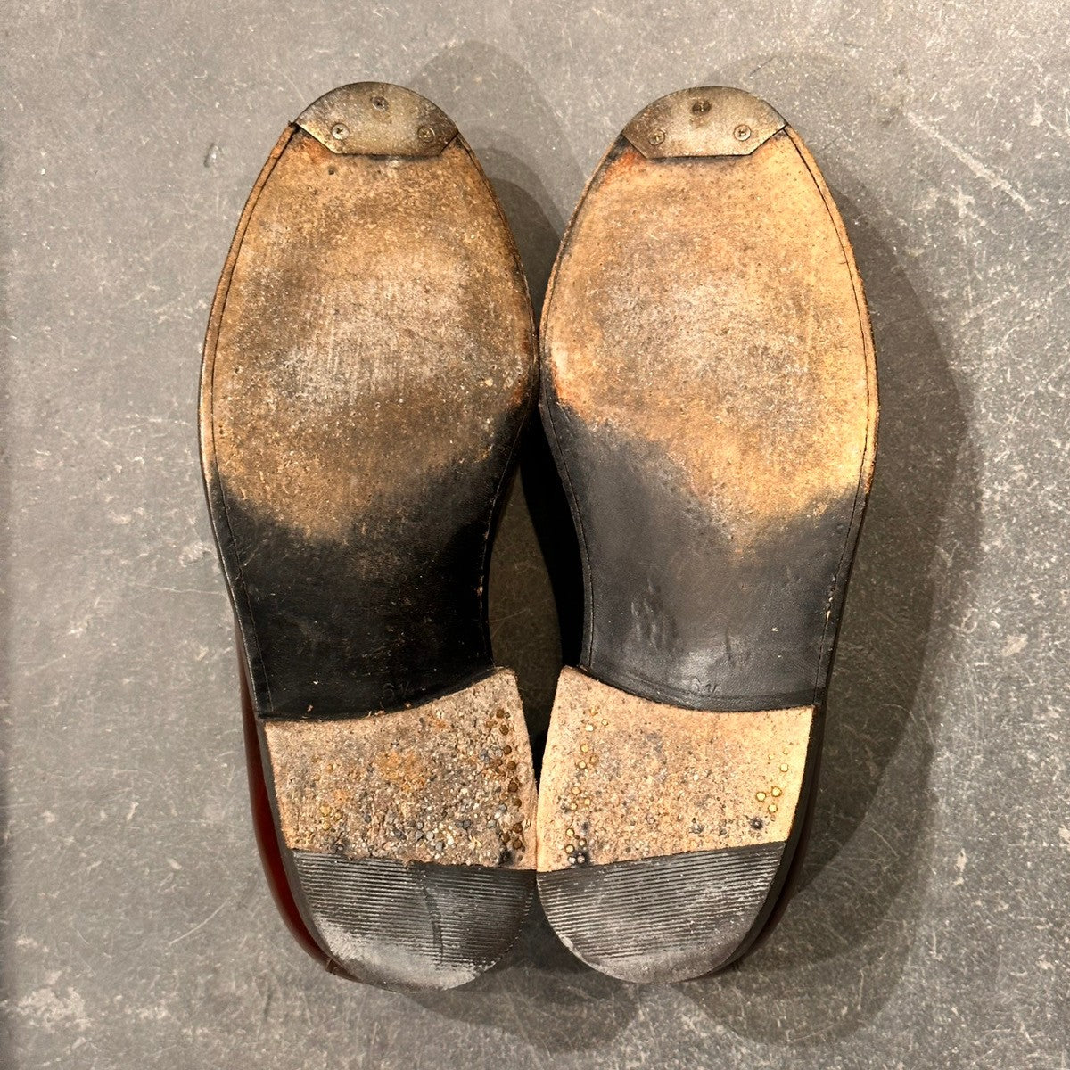 希少【HEINRICH DINKELACKER】ハインリッヒディンケラッカー ウィーン ローファー カーフ バーガンディ サイズ UK6.5