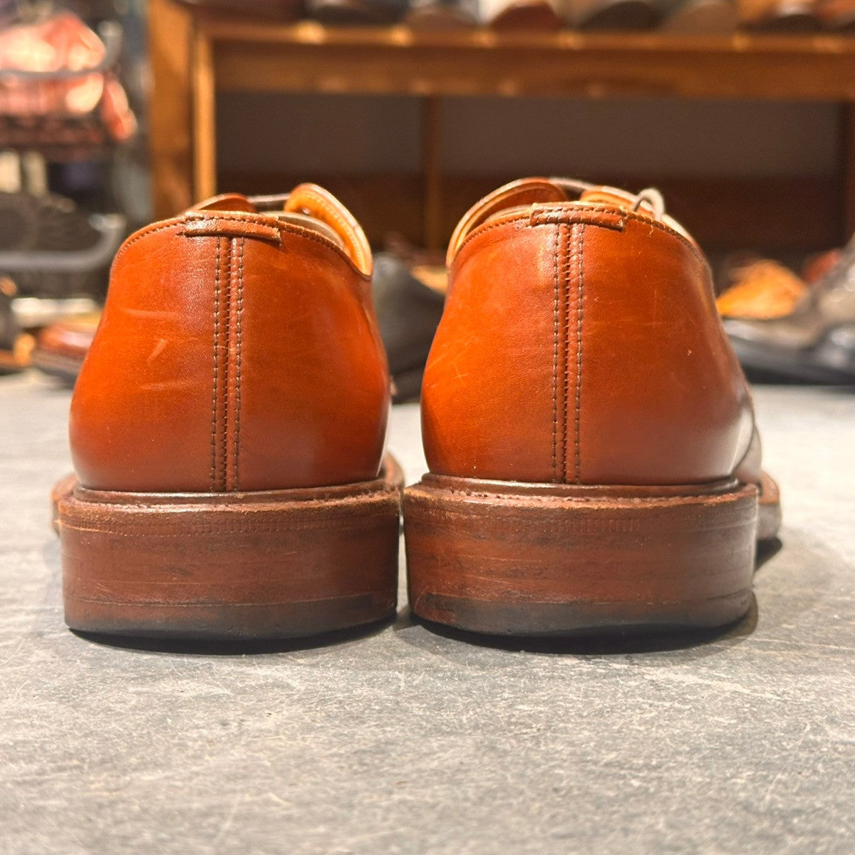 【church's】チャーチ DARTMOOR スプリットトゥ カーフ ブラウン サイズUK65G